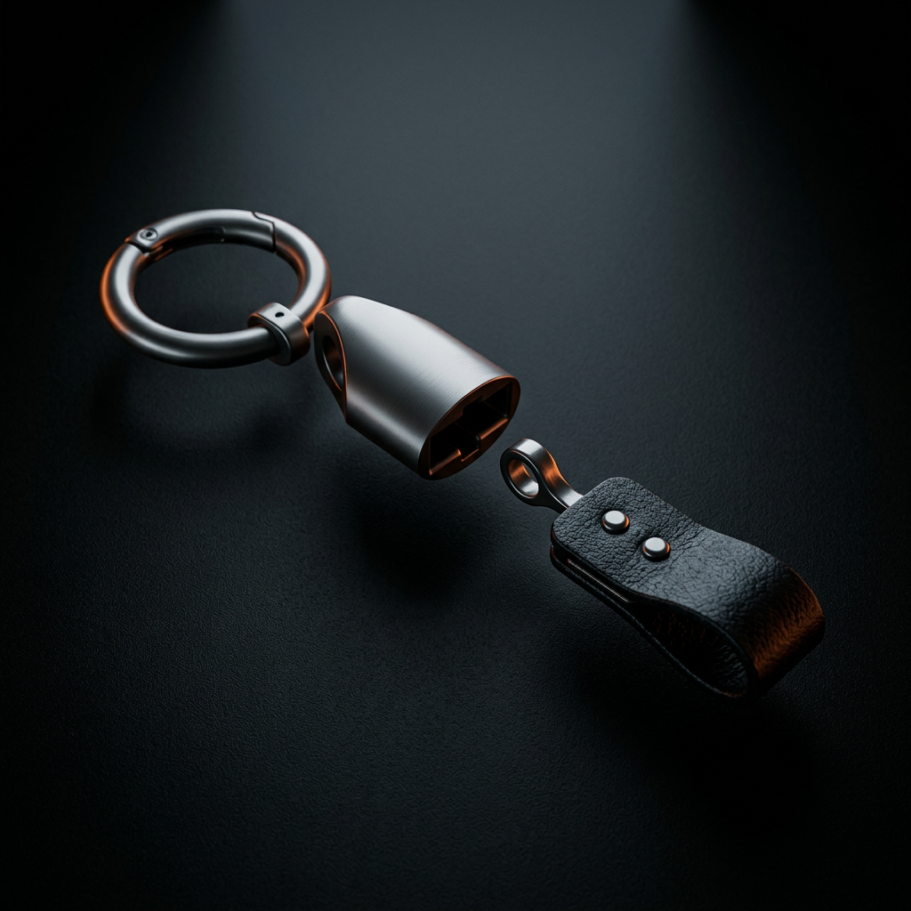 Modular Quick-Release Keychain